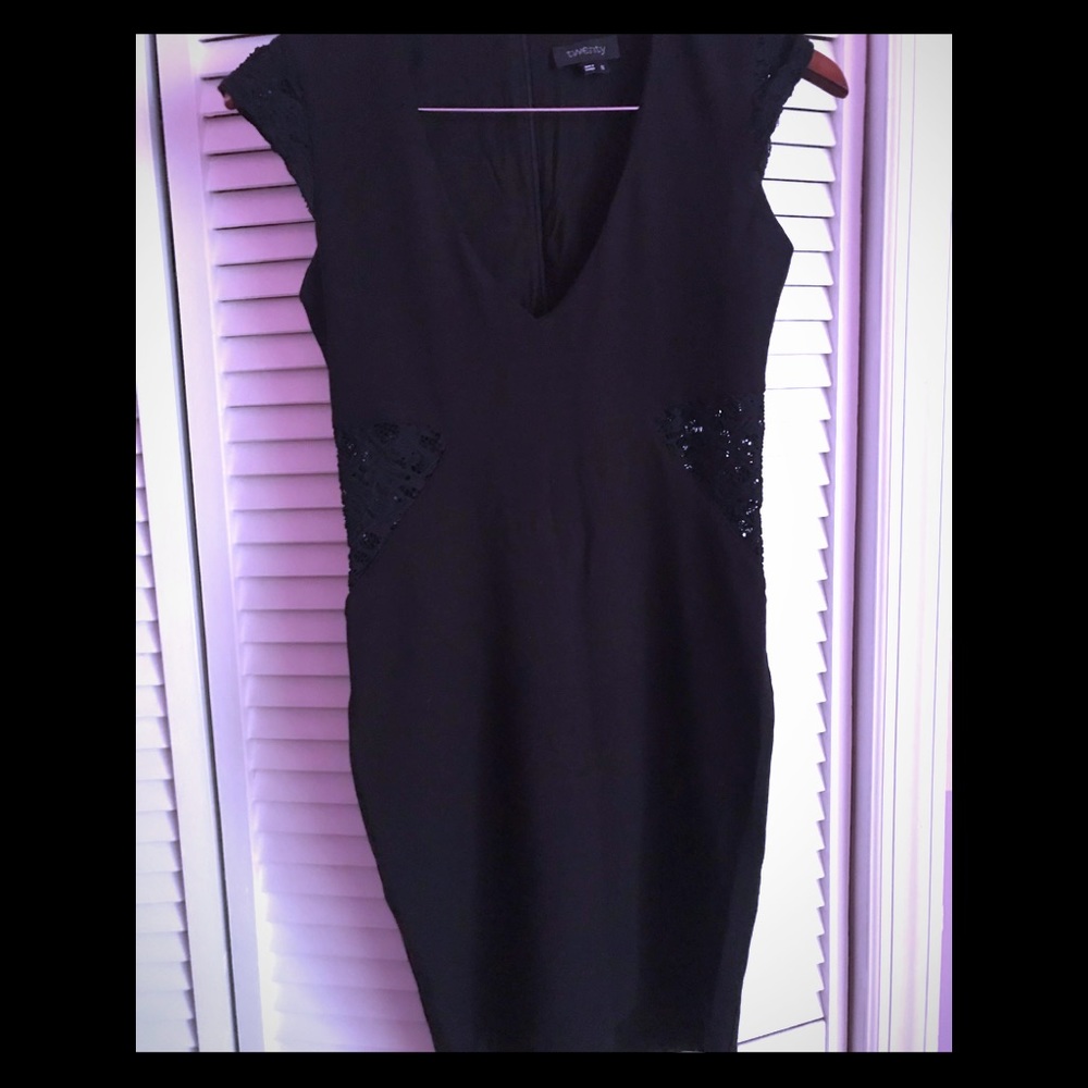 Twenty women black spandex dress